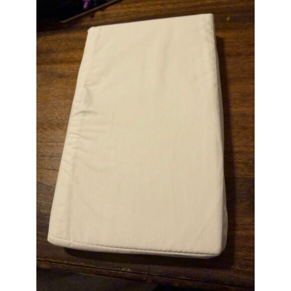 Ralph Lauren Polo Organic Cotton Standard Pillow Sham Sky Blue Trim NWT - Picture 5 of 6